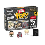 Funko Bitty Pop! GoT - Khaleesi 4pket Une Mini-Figurine Mystère en Surprise - 2.2 Cm - Game of Thrones Collectionnable - Étagère Empilable Incluse - Idée de Cadeau - Décoration de Gâteaux