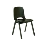 HEM - Touchwood Chair (Wooden legs) - Dark Green - Ruokapöydän tuolit - Lars Beller Fjetland - Vihreä - Puu