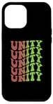 iPhone 15 Plus Repeated Word Christmas, Unity Case