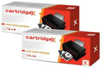 2x Black NonOEM Toner Cartridge For HP LaserJet Pro 400 MFP M425dn M425dw CF280A