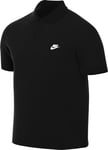 Nike Men's Shirt M NK Club SS Polo Pique, Black/White, FN3894-010, S