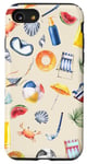 Coque pour iPhone SE (2020) / 7 / 8 coque telephone dessin plage motif été coque protection