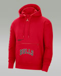 Chicago Bulls Courtside Statement Edition Men's Jordan NBA Fleece Pullover Hoodie