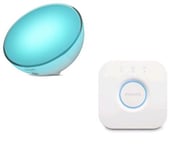 Lampe à poser connectée Philips Hue Go Led Nomade + Pont de connexion Philips Hue Bridge