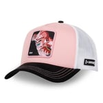 Casquette Homme Dragon Ball Z, Casquette Trucker Buu, Originale Anime Manga, Rose, Noir, Blanc, Taille TU