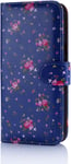 32nd Floral Series - Design PU Leather Book Wallet Case Cover for Samsung Galax