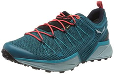 Salewa WS Dropline Gore-TEX Chaussures de Trail, Ocean/Canal Blue, 39 EU