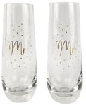 Urban Products: Mr & Mr Champagne Glasses