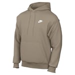 Nike BV2654-247 Sportswear Club Fleece Sweatshirt Men's KHAKI/KHAKI/WHITE Size 2XL