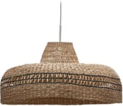 Rupia, Pendel lampe, natur, syntetisk flet/rattan