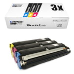 3x Eco Toner replaces Konica Minolta QMS 2400