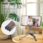 Magnetic Tripod Folding Metal Clip Desktop Tripod Stand For iPhone/Android Phone