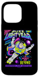 Coque pour iPhone 14 Pro Max Disney Pixar Toy Story Buzz Lightyear Colorful Comic Logo