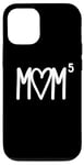 iPhone 12/12 Pro Mom to the Fifth Power Mother of 5 Five Children Gift Case