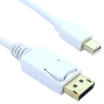 Ex-Pro® Premium Gold 3m Mini DisplayPort to DisplayPort Cable HD 1080p