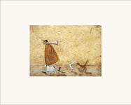 The Art Group Sam Toft (Ernest, Doris, Horace and Stripes) -Mounted Print 24 X 30cm, Paper, Multi-Colour, 24 x 30 x 1.3 cm