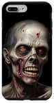 Coque pour iPhone 7 Plus/8 Plus Zombie horreur costume Halloween sanglant effrayant