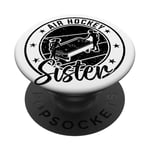 Air Hockey Sister Air Hockey Joueur de Air Hockey PopSockets PopGrip Interchangeable