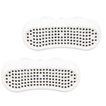 2Pcs Anti Snoring Devices White Safe Comfortable Reusable Anti Snor SG5