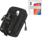 For Motorola One Vision Belt bag big outdoor protection Holster case sleeve bag