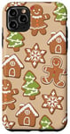 iPhone 11 Pro Max Christmas Gingerbread Men - Gingerbread House Pattern Case