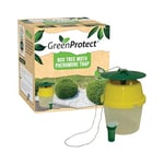 Green Protect Box Tree Moth Trap- Moth Infestation Prevention -Reusable Trap -Protects Gardens and Box Hedges, 1 Trap