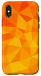 Coque pour iPhone X/XS Orange abstrait