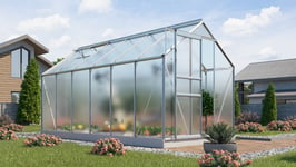 Vitavia Venus 7500 Växthus - 7,5 m2 Alu 3mm Delat Glas