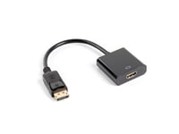 5901969408720 LANBERG ADAPTER DISPLAYPORT(M)->HDMI(F) 10CM Lanberg