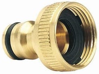 Brass Garden Hose Tap Connector (3/4")