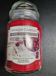 Yankee Candle Large Jar - Cherry Vanilla 538g - Up To 150 Hour Burn Time