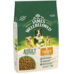 James Wellbeloved Adult Turkey & Rice 7.5 kg Bag, Hypoallergenic Dry Dog Food