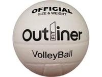 Outliner Volleyball Ball White Size 5