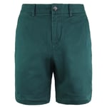 Lacoste Regular Fit Mens Green Bermuda Shorts Cotton - Size 34 (Waist)