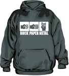 Rock-Paper-Metal Hoodie, Hoodie