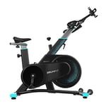 Cecotec DrumFit Indoor 7000 Magno. Résistance magnétique, design compact, silencieux, selle et guidon de sport, ergonomique, écran LCD, porte-bouteilles