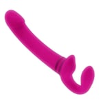 Gender X Sharing Is Caring Silicone Dual Vibrator Strapless Strap-On Dildo Adult