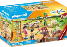 Playmobil 71191 Family Fun Petting Zoo, Playset with Animals, Fun... 