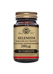 Solgar Selenium (Yeast-Free) 200 µg Tablets - Pack of 50 - Healthy Hair and Nails - Supports the Immune System - Vegan and Gluten Free