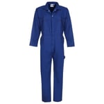 Blue castle - 366/RY-44 - Zip Front Boiler Jumpsuit, Royal Blue, 44 Inch