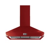 Hotte décorative FALCON FHDSE1092RD/N 109cm Rouge