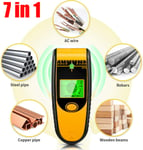 7 in 1 Digital Stud Finder Wood Metal Pipe Wire Wall Sensor Scanner LCD Detector