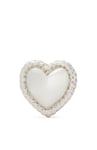 Kate Spade New York mini heart studs, Silver