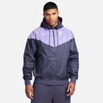 Liverpool Jakke Windrunner Nsw Woven - Space Purple/gridiron/hvit - Nike, størrelse Medium