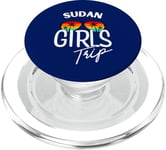 Girls Trip Soudan Voyage Vacances Femmes Soudan PopSockets PopGrip pour MagSafe