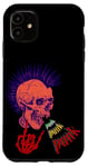 iPhone 11 Punk Classic Tees Drummer Rock Bands Skull Diesel Case