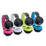 Wireless Bluetooth Headset  Headphones MP3 Player and LED Lights Support TF Card