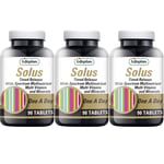 Lifeplan Solus Multi-nutrient Multi Vitamin & Minerals 90 Tablets x 3