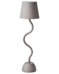 Bordslampa Beige Järn Aluminium Inomhus Utomhus Modern med Touch Knapp USB-kabel Trådlös Laddning