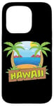 Coque pour iPhone 15 Pro Aloha Hawaii Surf Beach Vintage Maui Vacances Hawaïennes Surf Beach